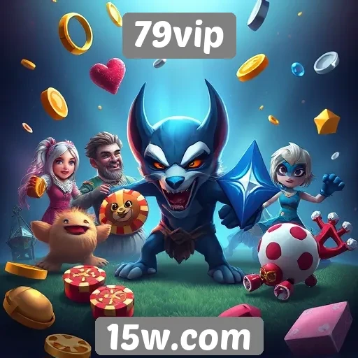 Variedade de jogos disponíveis na plataforma 79vip